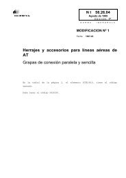 Herrajes y accesorios para líneas aéreas de AT Grapas de conexión ...