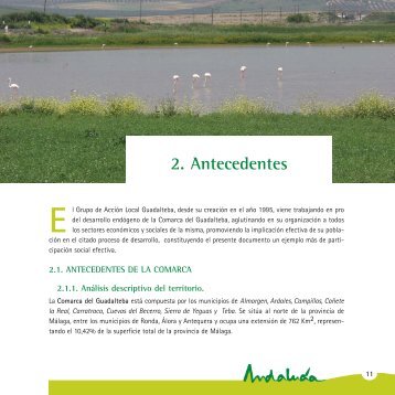 Antecedentes de la Comarca - Guadalteba