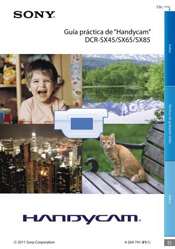 Guía práctica de “Handycam” DCR-SX45/SX65/SX85 - Sony