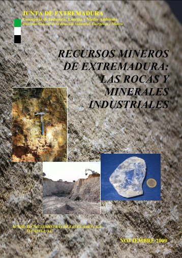 las rocas y minerales industriales - sigeo