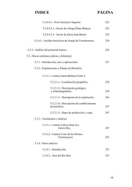 las rocas y minerales industriales - sigeo