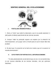 a) Evolución o creación. - GENESIS: Sitio Académico de la ...