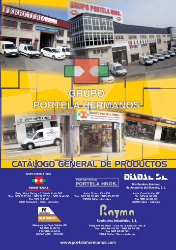 Catalogo de productos - Grupo Portela Hermanos