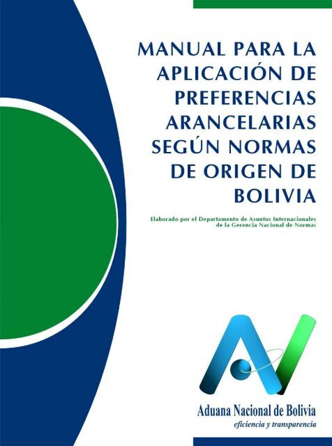 Manual Para La Aplicacion De Las Preferencias Arancelarias Segun