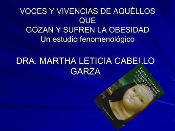 VOCES Y VIVENCIAS DE AQUÉLLOS QUE GOZAN Y SUFREN LA ...