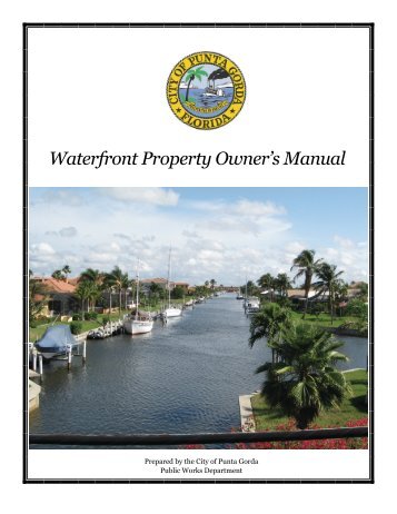 Waterfront Property Owner's Guide - City of Punta Gorda