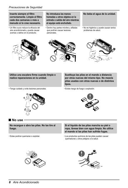 Aire Acondicionado Manual del usuario - LG Electronics