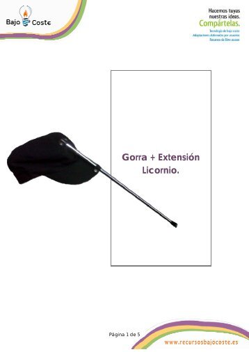 Gorra + Extensión Licornio. - CRMF Albacete