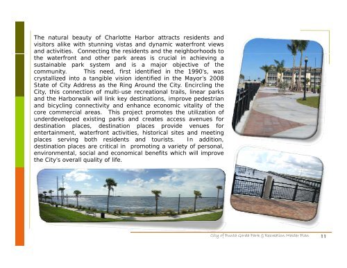 Click to view the Parks & Recreation Master Plan - City of Punta Gorda