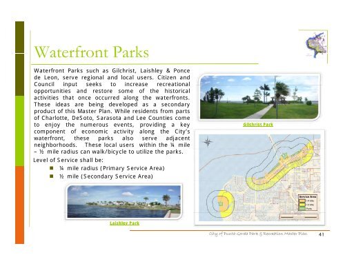 Click to view the Parks & Recreation Master Plan - City of Punta Gorda