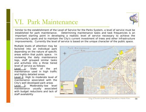 Click to view the Parks & Recreation Master Plan - City of Punta Gorda