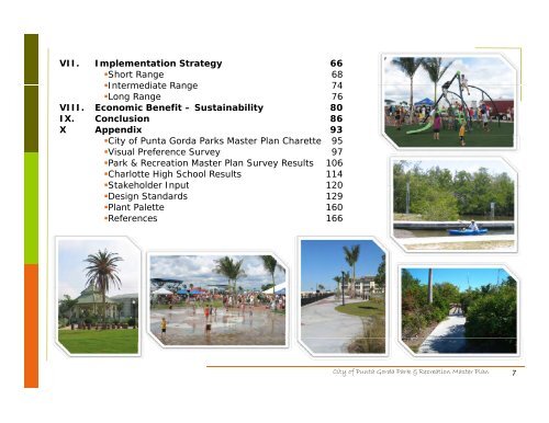 Click to view the Parks & Recreation Master Plan - City of Punta Gorda