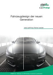 Fahrzeugdesign der neuen Generation - werde CarPrimp Partner CHF