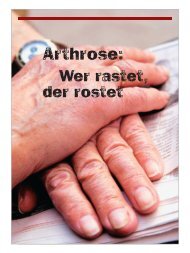 Arthrose - Wer rastet, der rostet - MediClin Schlüsselbad Klinik