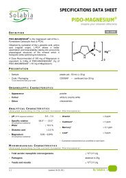 PIDO-MAGNESIUM - Solabia Group