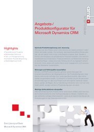 CRM Produktkonfigurator - Amball Business-Software