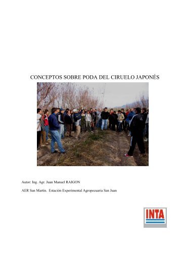 Poda del ciruelo japonés.pdf - INTA