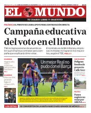Un mejor Real no pudo con el Barça - Diario El Mundo