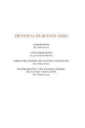 provincia de buenos aires - Dirección General de Cultura y Educación