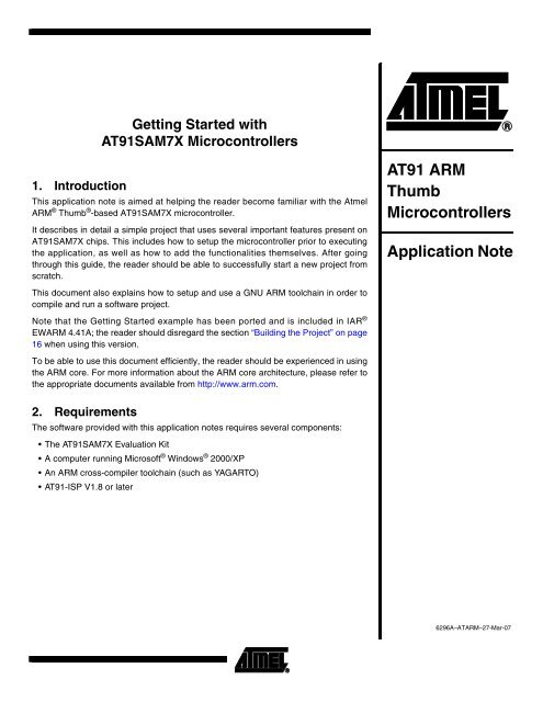 Atmel START User Guide