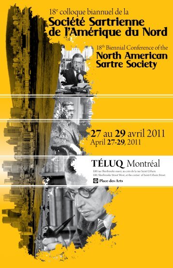 Programme - North American Sartre Society