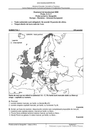 Ordonate si puse impreuna de Andrei Petraru - Profu' de geogra'