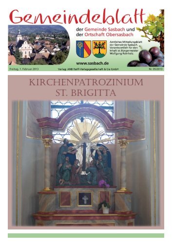 KIRCHENPATROZINIUM ST. BRIGITTA - Sasbach bei Achern