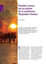 Posibles causas del accidente de la plataforma ... - Petrotecnia