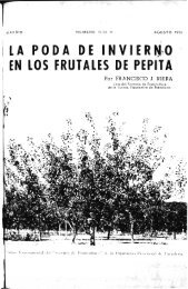 La poda de invierno en los frutales de pepita