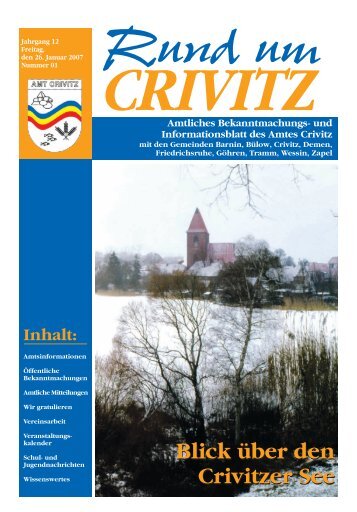 Rund um Crivitz - Amt Crivitz