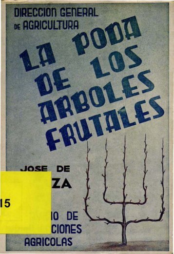 La poda de los arboles frutales