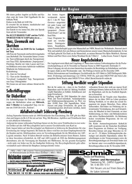 Ein neuer Lebensabschnittâ¦ 5a 5b 5c - Amt Eggebek