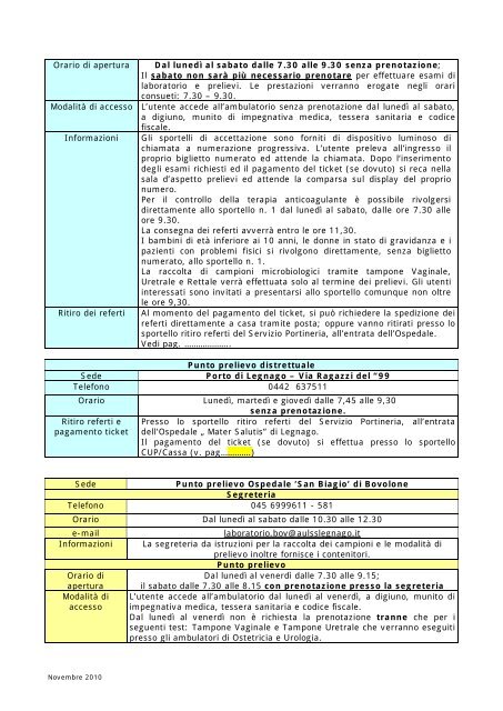 SCARICA REFERTI ULSS FELTRE