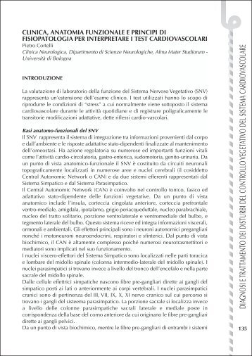 Clinica, anatomia funzionale e principi di fisiopatologia per ... - Limpe