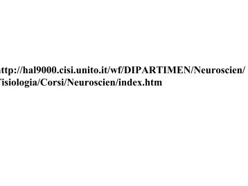 sistema dopaminergico - Psicobiologia del comportamento umano