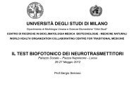 Il test biofotonico delle neuropersonalità - Psicosomatica PNEI