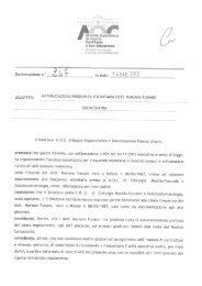 autorizzazione frequenza volontaria dott. Mariano Funaro odontoiatra.