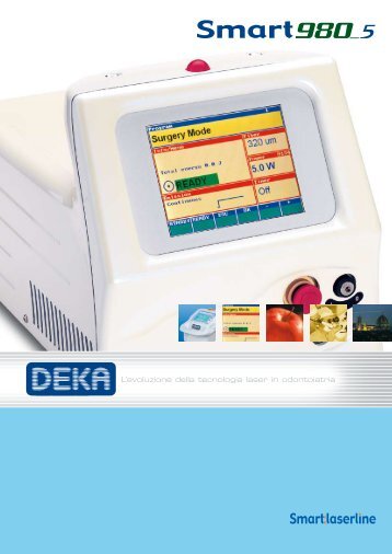 DEKA Smart 980_5: Sistema laser a diodo per l'odontostomatologia