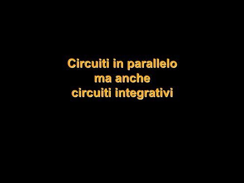 Funzioni motorie (e cognitive) dei gangli della base.