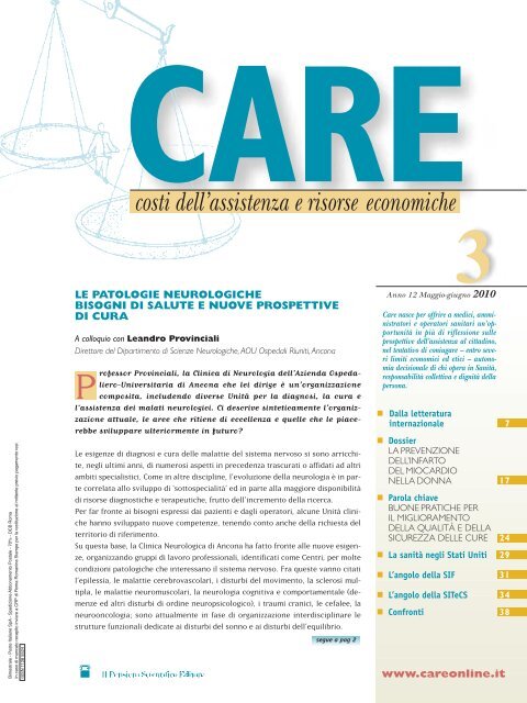 L'intervista a Leandro Provinciali - CARE Online