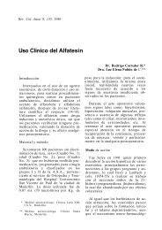 Uso Clínico del Alfatesin - Revcolanestold.com.co