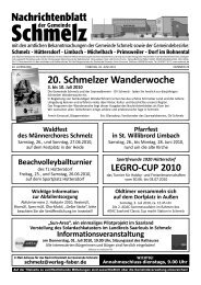 Nr. 25/2010 - Gemeinde Schmelz