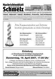 Nr. 15/2007 - Gemeinde Schmelz