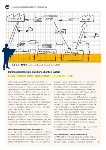 Heijunka-nivelliertes Kanban-System - SALT Solutions GmbH