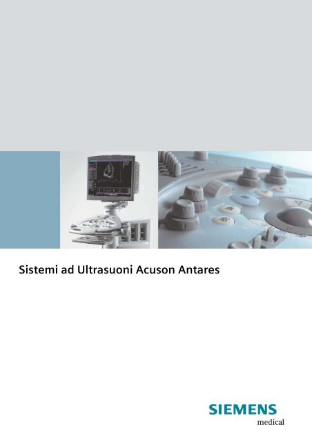 Sistemi ad Ultrasuoni Acuson Antares