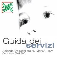 Azienda Ospedaliera “S. Maria” - Terni - Azienda Ospedaliera Santa ...