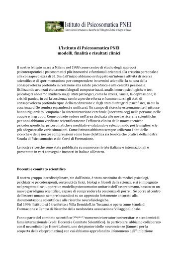 scarica pdf - Psicosomatica PNEI