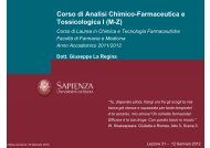 Cationi di Interesse Farmaceutico e Tossicologico - CTF