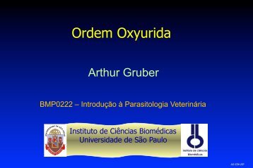 Ordem Oxyurida - USP