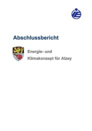 Klimaschutzkonzept Stadt Alzey